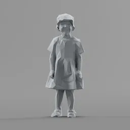 Lowpoly Children