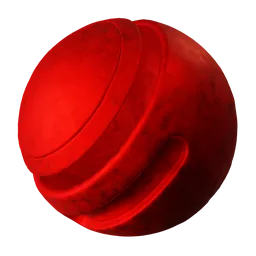 Red Anodized Metal