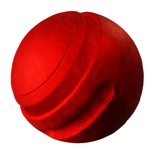 Red Anodized Metal