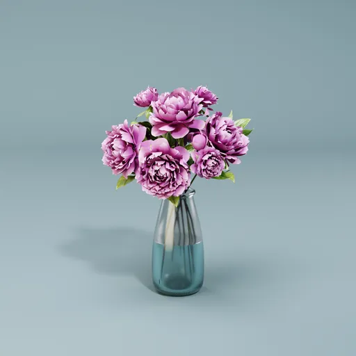 Bouquet peonies