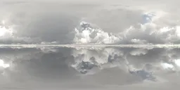 Very cloudy real sky