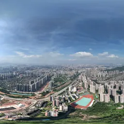 Highsky bluesky cloud building