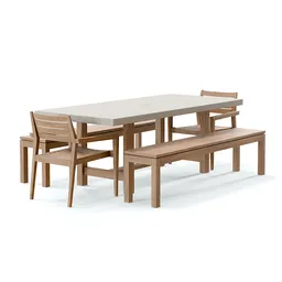 Outdoor Dining Table Set