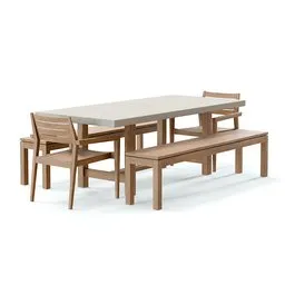 Outdoor Dining Table Set