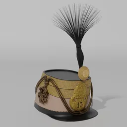 Shako Officer 13th Hussar Regiment