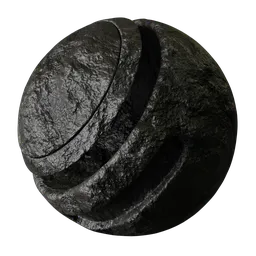 Dark Basalt Rock