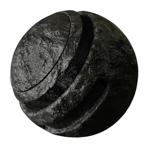 Dark Basalt Rock