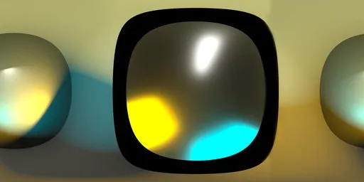 Cyan & Gold Cinematic Studio Dual Color HDRI