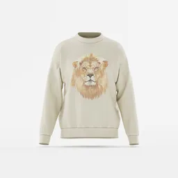 Oversized Drop Shoulder Sweatshirt