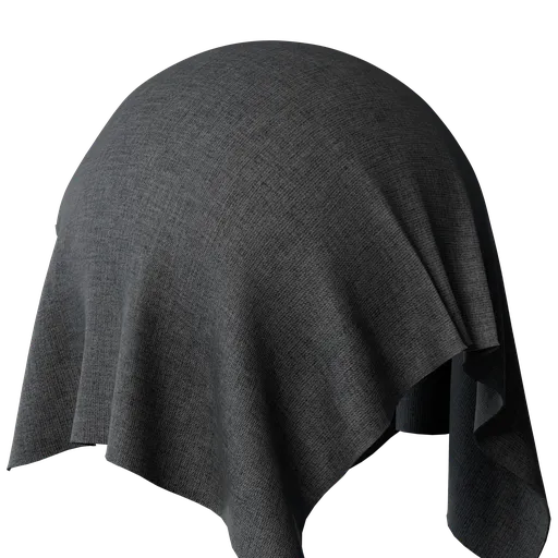 Black Fabric (Pbr Fabric)