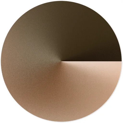 Colour Dial Round Bronze