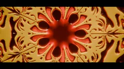 Abstract Fractal by geo nodes