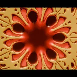 Abstract Fractal by geo nodes