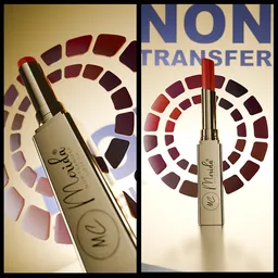 Lipstick shade wheel mockup