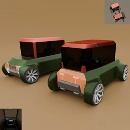 Concept styled single seat commuter