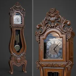 Vintage Grandfather Clock