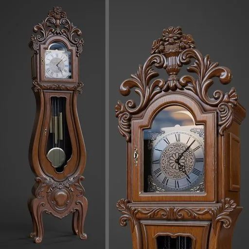 Vintage Grandfather Clock