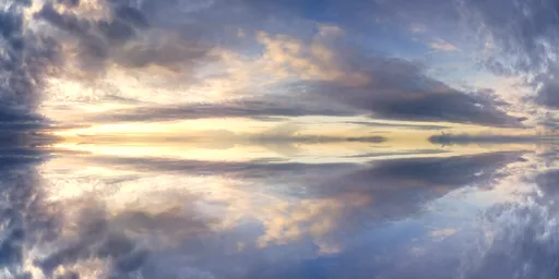Infinite Real Sky - Dramatic Sunset