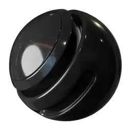 Polished Black Marble