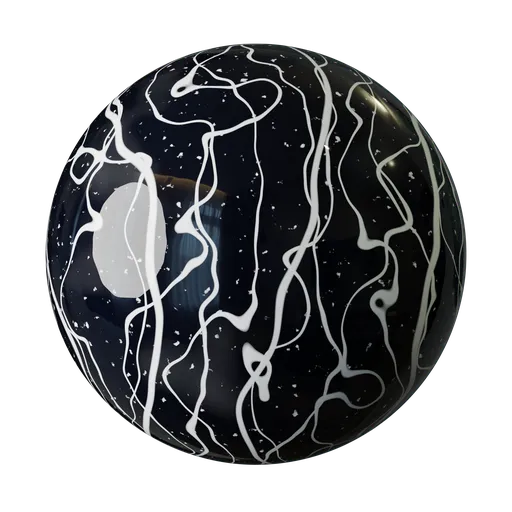 Black & White Marble (Procedural)