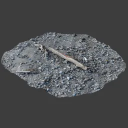 Riverbank ground Branch photoscan