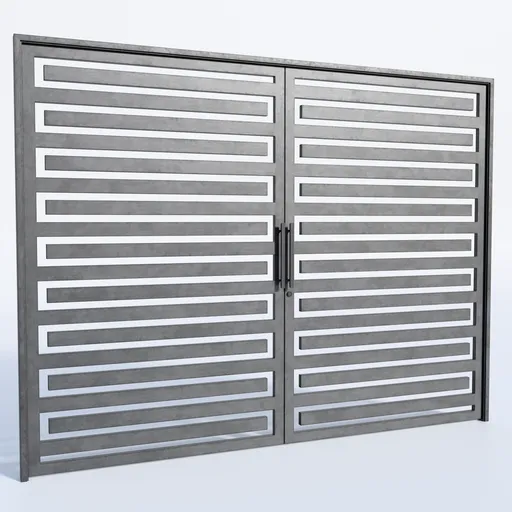Modern Steel Gate
