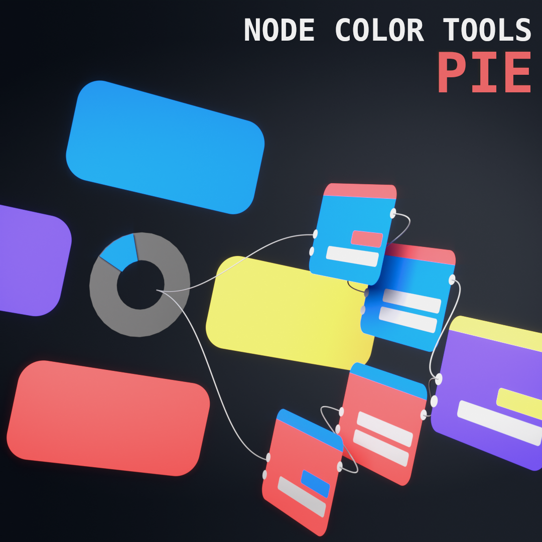Node Color Tools Pie | FREE Node add-ons | Blendkit