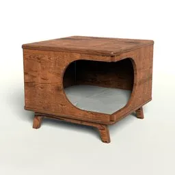 Wooden Cat House Furniture