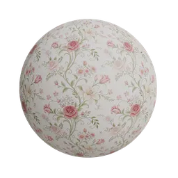 Floral wallpaper
