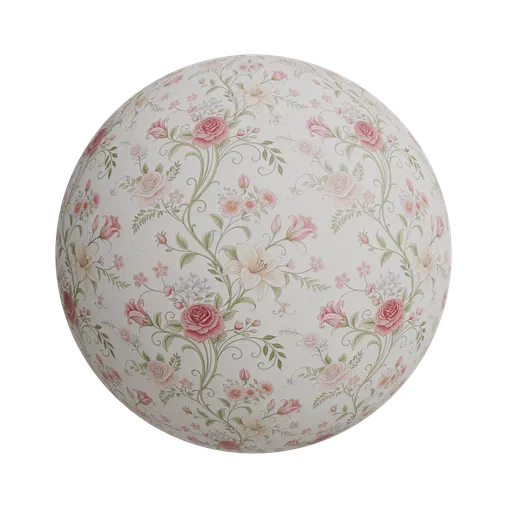Floral wallpaper