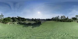 Green Field HDR Panorama