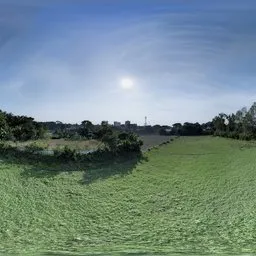 Green Field HDR Panorama