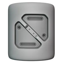 Blender 3D sculpting brush for creating detailed hard-surface models with precision cutouts and 4K clarity.