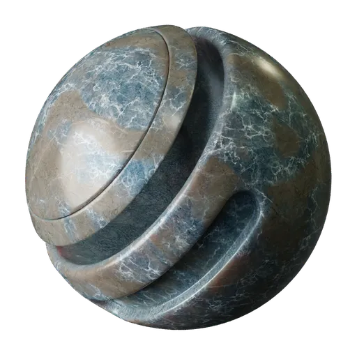 Marble Teal