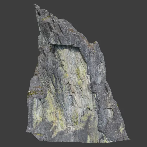 Rock Cliff Outcrop Photoscan