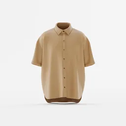 Short Sleeve Oversize Shirt Design