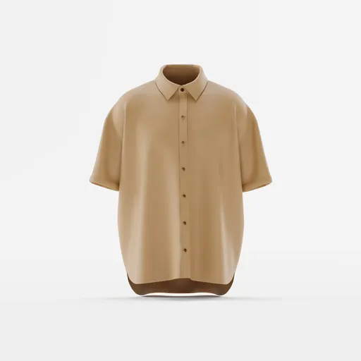 Short Sleeve Oversize Shirt Design