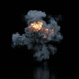 Aerial Explosion Static