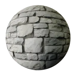 Cartoon Stone Wall