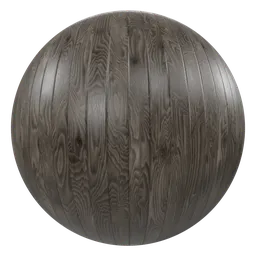 High-resolution wooden plank PBR texture for realistic 3D rendering in Blender and other software.