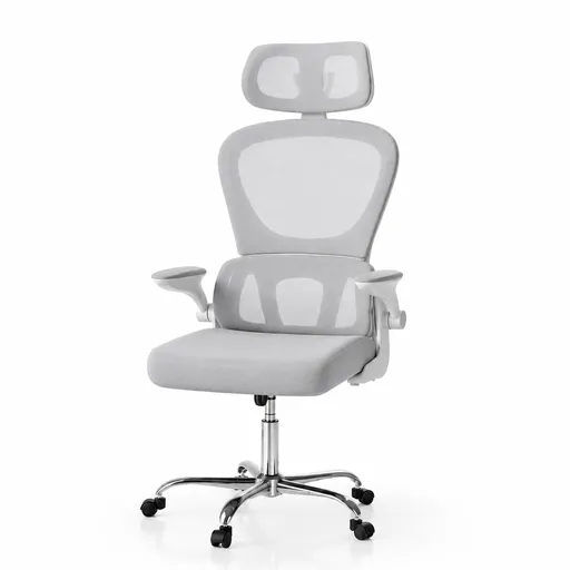 Ergonomic White Office Chair