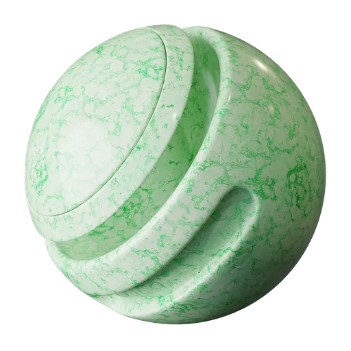 Green marble