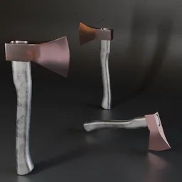 MK Axe lowpoly-020