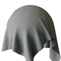 Light Gray Twill Denim