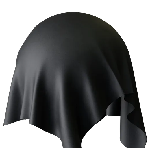 Plain Black Suede