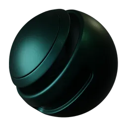 Dark Green Procedural Paint