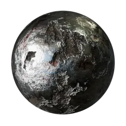 Procedural Damaged Metal