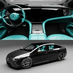 (Rigged)Mercedes Benz EQS