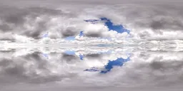 Infinite Real Sky - White Cloudy Day