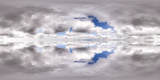 Infinite Real Sky - White Cloudy Day